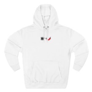 Three-Panel Fleece Hoodie