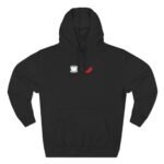 Three-Panel Fleece Hoodie